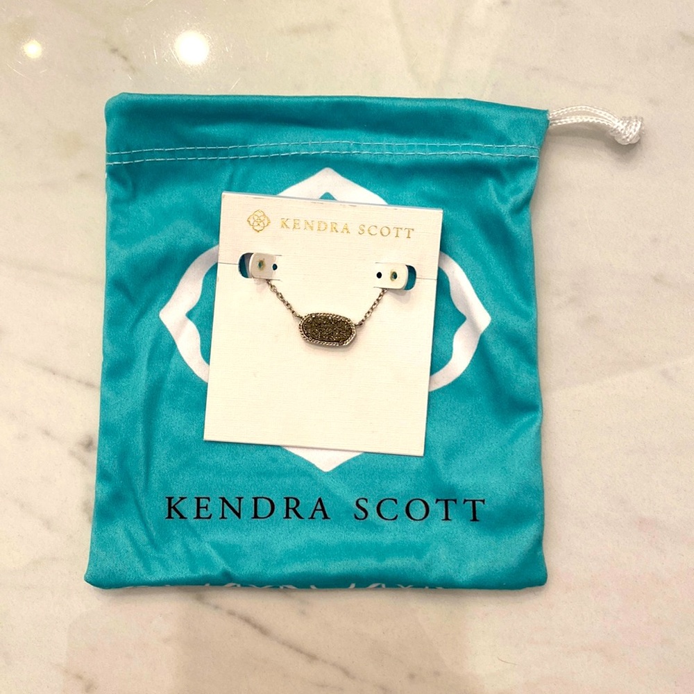 Kendra Scott graphite necklace
